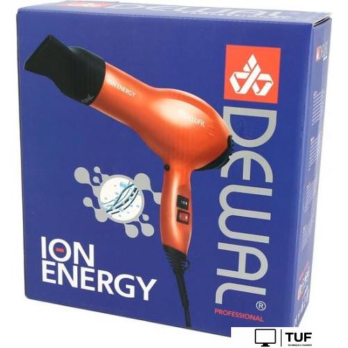 Фен Dewal ION Energy (красный) [03-8800]