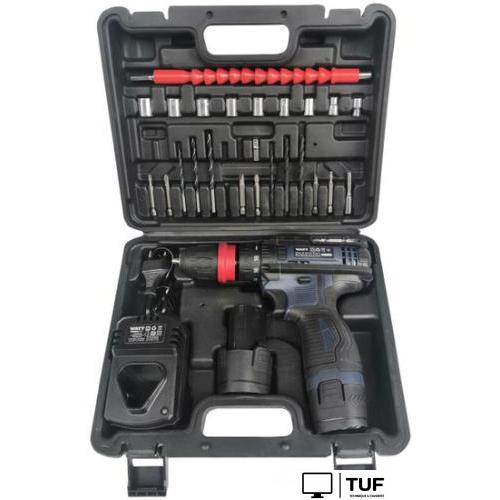 Дрель-шуруповерт WATT WAS-12Li-3 1.012.025.23 (с 2-мя АКБ, кейс)