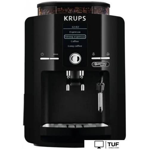 Кофемашина Krups Quattro Force EA82F010