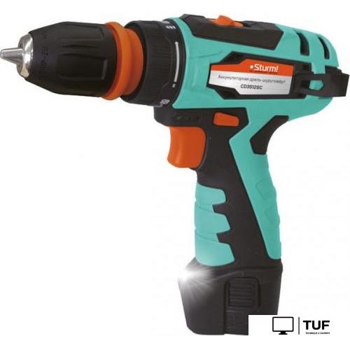 Дрель-шуруповерт Sturm CD3512SC (с 2-мя АКБ, кейс)