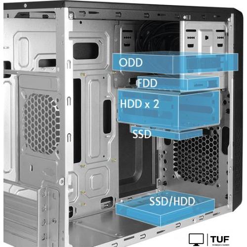 Корпус Chieftec UB-03B-OP