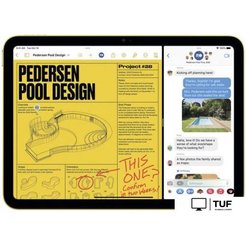 Планшет Apple iPad 10.9 2022 5G 64GB MQ6K3 (синий)