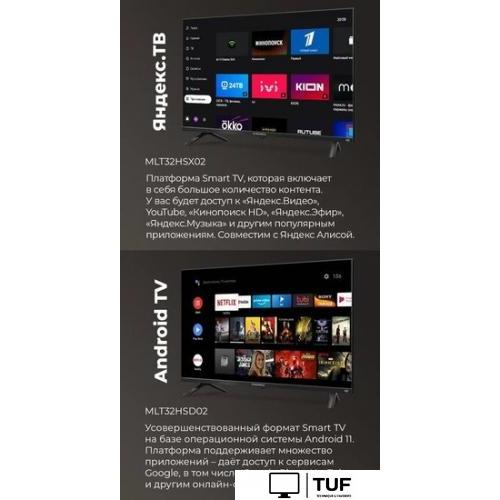 Телевизор MAUNFELD MLT32HSD02