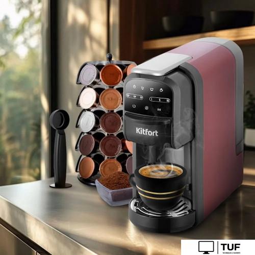 Рожковая кофеварка Kitfort KT-7657