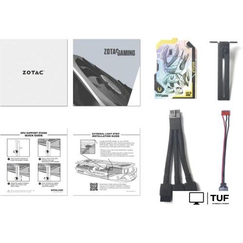 Видеокарта ZOTAC Gaming GeForce RTX 4070 Ti AMP Extreme Airo ZT-D40710B-10P