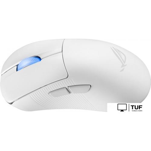 Игровая мышь ASUS ROG Keris II Ace Moonlight White