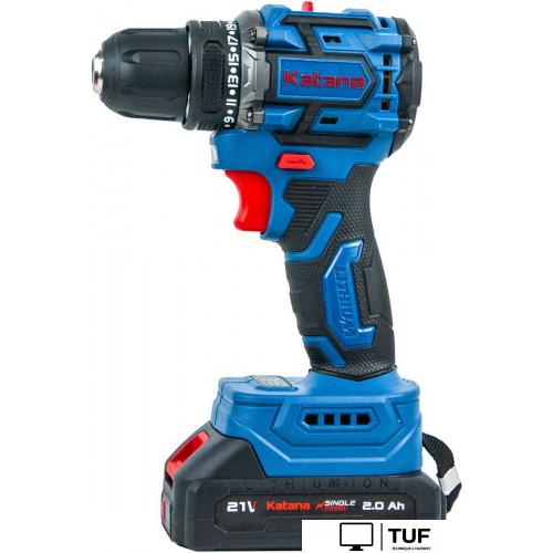 Дрель-шуруповерт Katana CD3501 (с 2-мя АКБ, кейс)