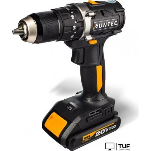 Ударная дрель-шуруповерт Runtec RT-ID222 (с 2-мя АКБ, сумка)