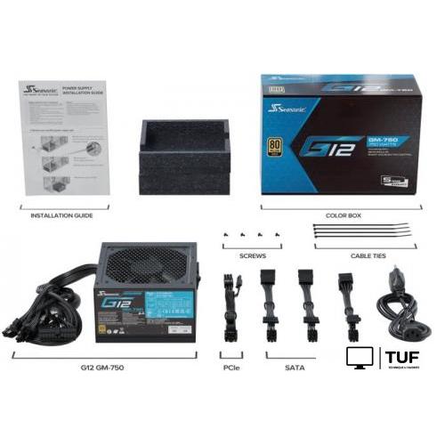 Блок питания Seasonic G12 GM-750