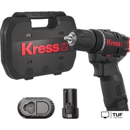 Дрель-шуруповерт Kress KUA24 (с 2-мя АКБ, кейс)