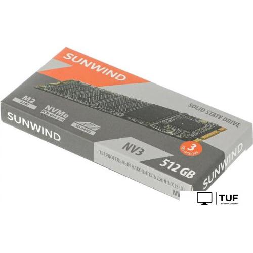 SSD SunWind NV3 SWSSD512GN3T 512GB