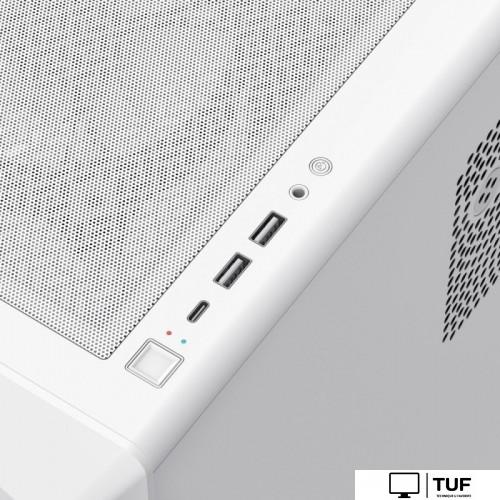 Корпус GameMax Vista COC WH (белый)