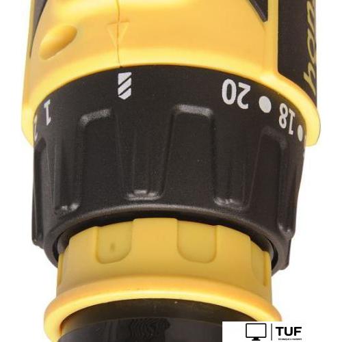 Дрель-шуруповерт Hanskonner HCD1865C (с 2-мя АКБ, кейс)