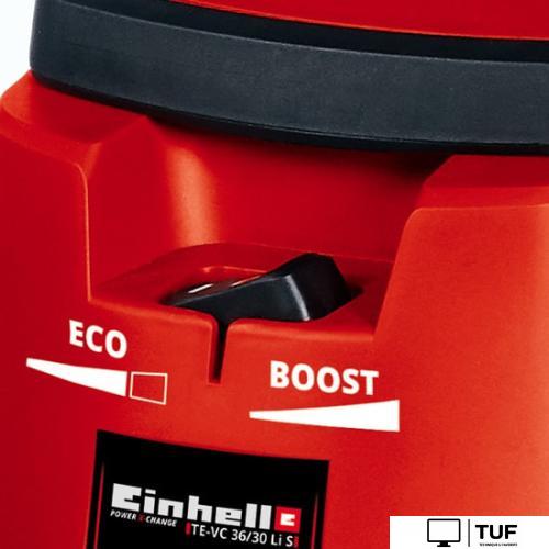 Пылесос Einhell TE-VC 36/30 Li S-Solo (без аккумулятора и зарядного устройства)