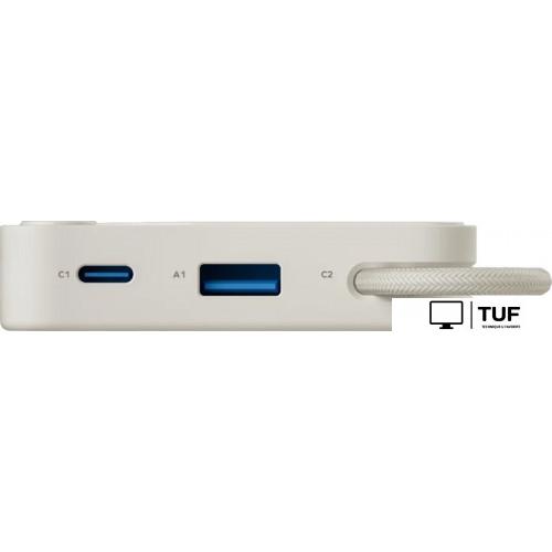 Внешний аккумулятор Momax 1-Power X Built-in USB-C IP152 10000mAh (белый)