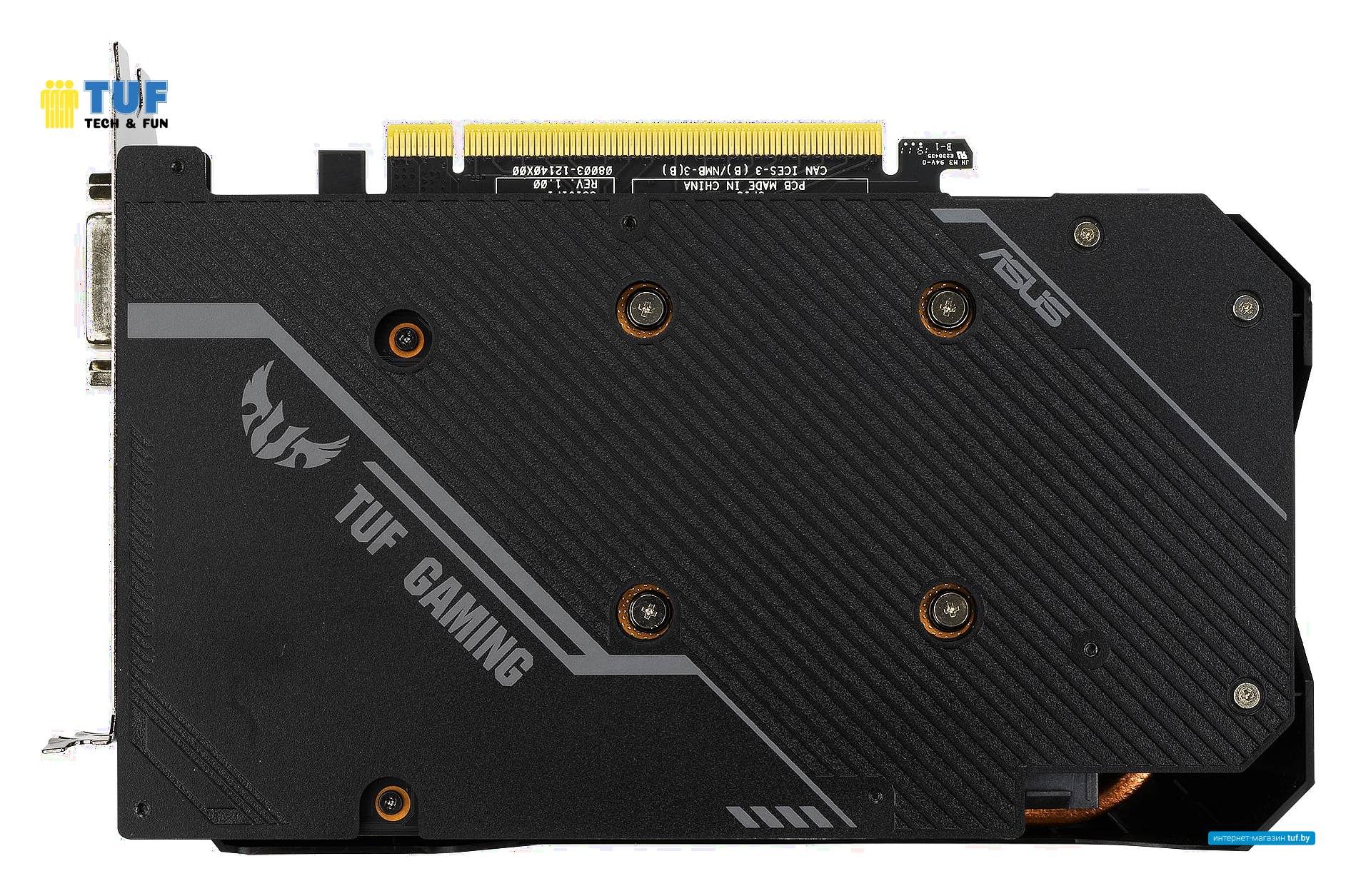 Видеокарта ASUS TUF Gaming GeForce GTX 1660 Super OC 6GB GDDR6