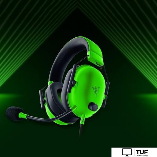 Наушники Razer BlackShark V2 X (зеленый)
