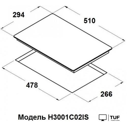Варочная панель Schtoff H3001C02IS Black