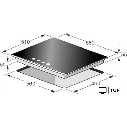 Варочная панель Kaiser KCG 6387 Turbo