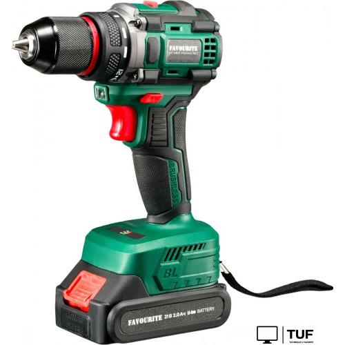 Дрель-шуруповерт Favourite DC NB21 PROMO Set 121158221 (с 2-мя АКБ, кейс)