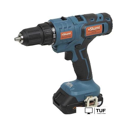 Дрель-шуруповерт Sturm CMT1801 Set (с 2-мя АКБ, кейс)