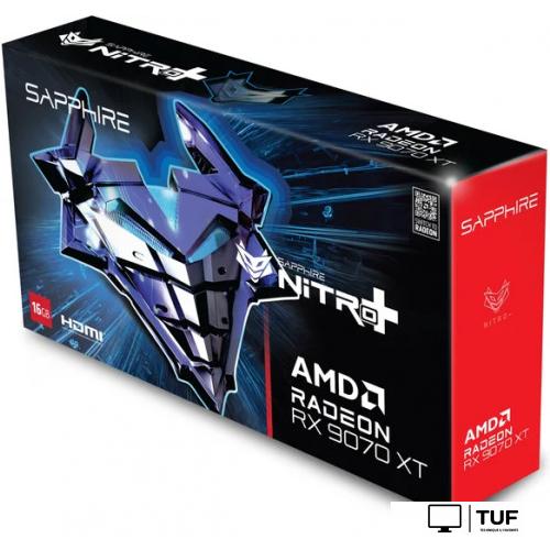 Видеокарта Sapphire Nitro+ Radeon RX 9070 XT 11348-01-20G