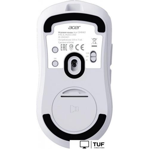 Игровая мышь Acer OMR401 (белый)