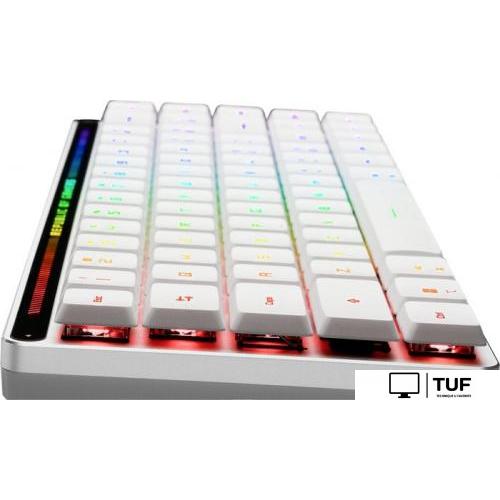 Клавиатура ASUS ROG Falchion Moonlight White (ASUS RX Low Profile Blue)