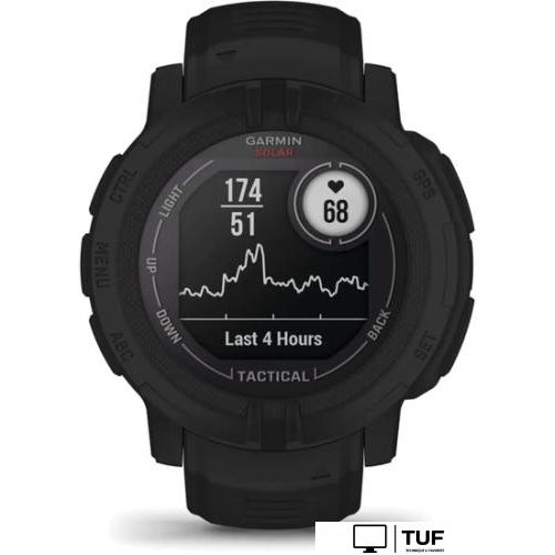 Умные часы Garmin Instinct 2 Solar Tactical Edition (черный)