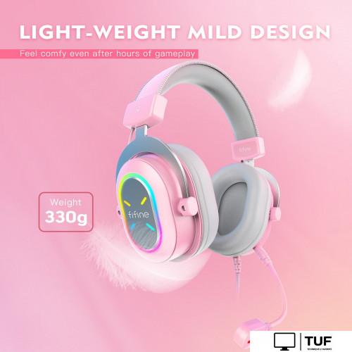 Наушники FIFINE H6X (розовый)