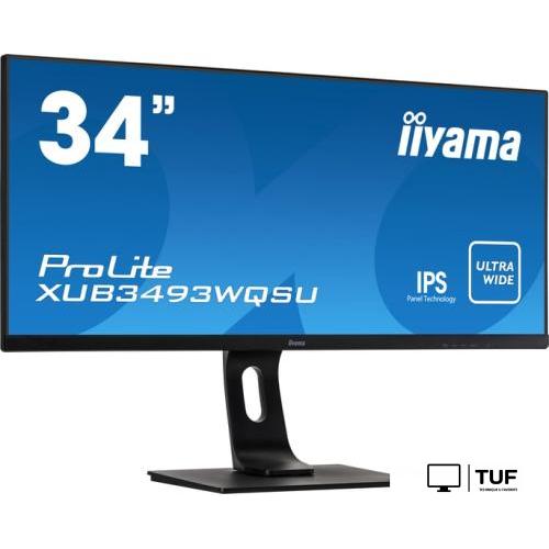 Монитор Iiyama ProLite XUB3493WQSU-B1