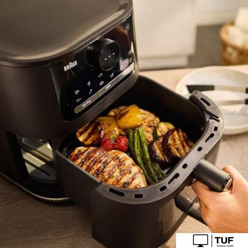 Аэрогриль (аэрофритюрница) Braun MultiFry 5 Air Fryer 3-i-n1 HF5075IBK