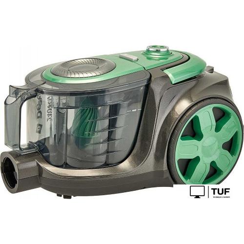 Пылесос Delta DL-0854 (черный/зеленый)