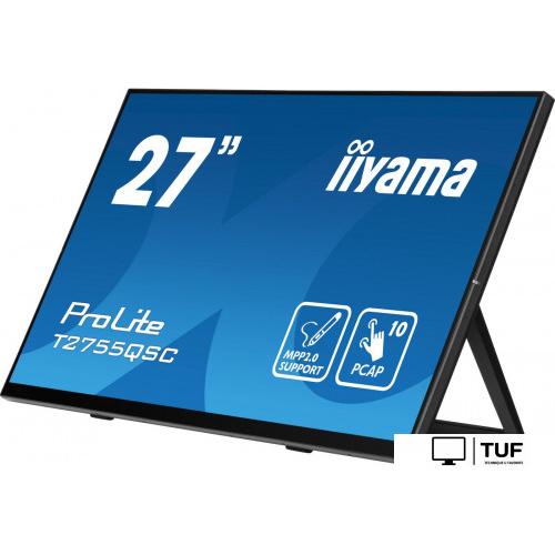 Монитор Iiyama ProLite T2755QSC-B1