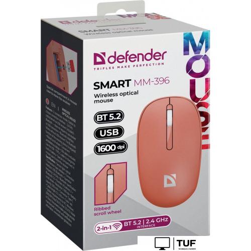 Мышь Defender Smart MM-396 (красный)