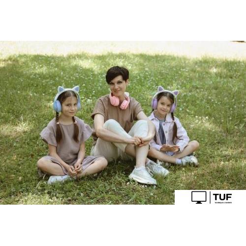 Наушники Miru Cat EP-W10 (сиреневый)