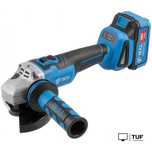 Угловая шлифмашина Bull CSG 1812 R 1333373 (с 1-им АКБ, кейс)