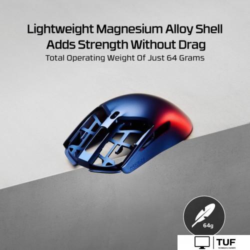 Игровая мышь HyperX Pulsefire Haste 2 S Wireless (серебристый)