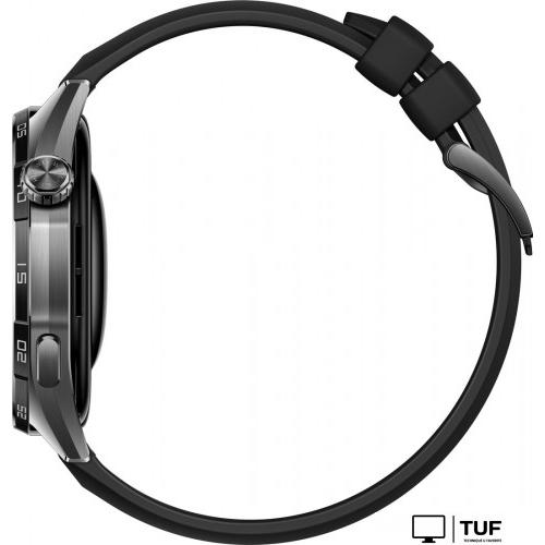 Умные часы Huawei Watch GT 6 46 мм (черный, с черным силиконовым ремешком, международная версия)