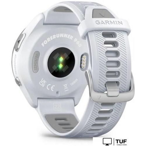 Умные часы Garmin Forerunner 965 (белый/серый)