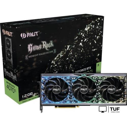 Видеокарта Palit GeForce RTX 4070 Ti GameRock NED407T019K9-1045G