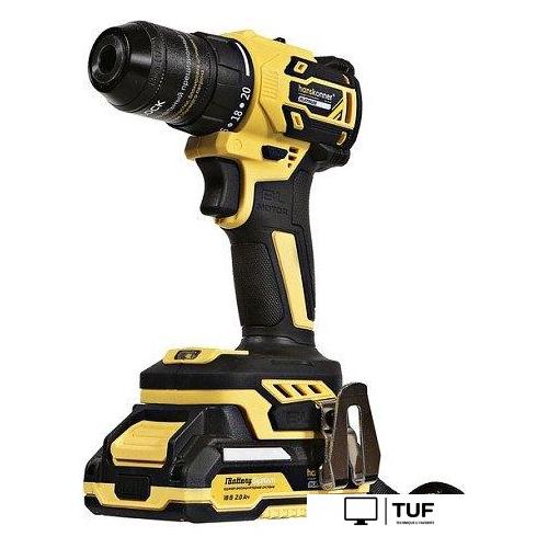 Дрель-шуруповерт Hanskonner HCD2065C (с 2-мя АКБ, кейс)