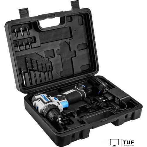 Дрель-шуруповерт Deko Loner 12V Pro 085-1011 (с 2-мя АКБ, кейс)