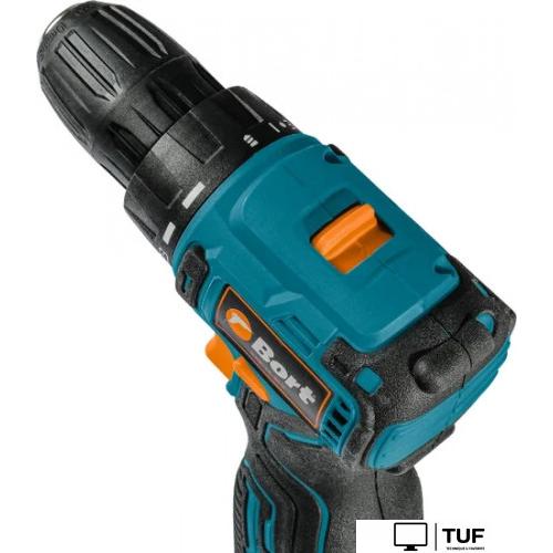 Дрель-шуруповерт Bort BAB-16-BLK 93414868 (с 2-мя АКБ, кейс)