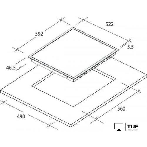 Варочная панель Zerowatt ZH64CBC