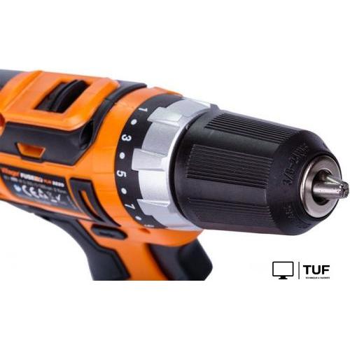 Дрель-шуруповерт Villager Fuse VLN 3220 2BSC 056357 (с 2-мя АКБ, кейс, оснастка)