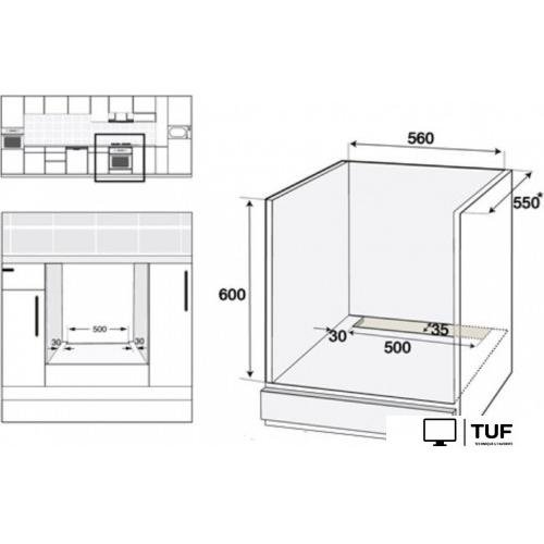 Электрический духовой шкаф Schtoff CME 8006 BK