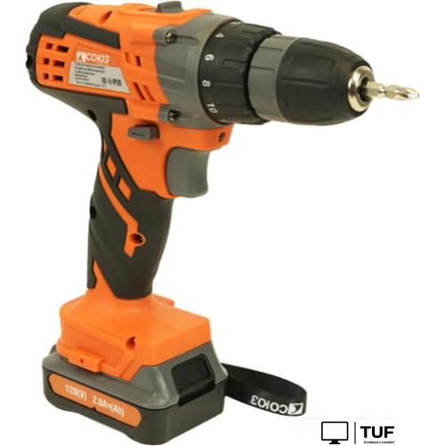 Дрель-шуруповерт Союз ДШС-12 (с 1-м АКБ)