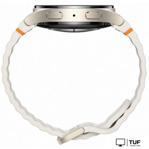 Умные часы Samsung Galaxy Watch7 40 мм LTE (белое золото)