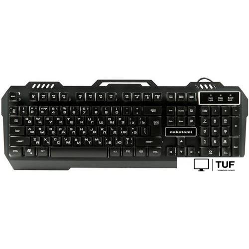 Клавиатура Nakatomi KG-35U (черный)